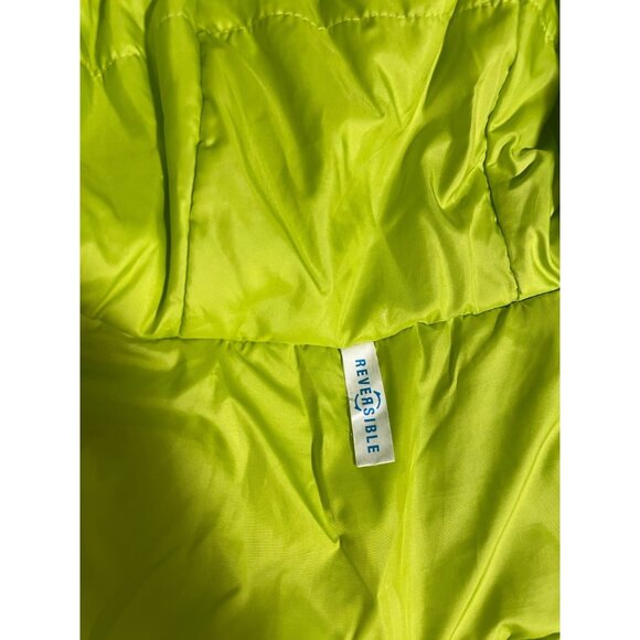 EUC COLUMBIA Kids Reversible 2pc Snowsuit Set bib overalls Lined Water Resistant - Picture 5 of 13